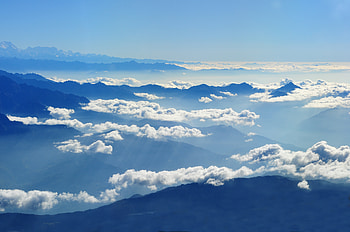 Nature, Sky, Mountains, Clouds HD wallpaper