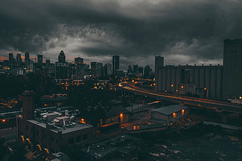 Cities, Canada, Night City, Montreal HD wallpaper