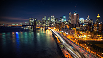 East River, Brooklyn Bridge HD wallpaper
