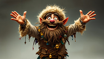 Whimsical Troll in Ultra, troll, puppet, fantasy, whimsical HD wallpaper