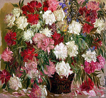 Shirokova Inna, still life, painting, art, flower HD wallpaper