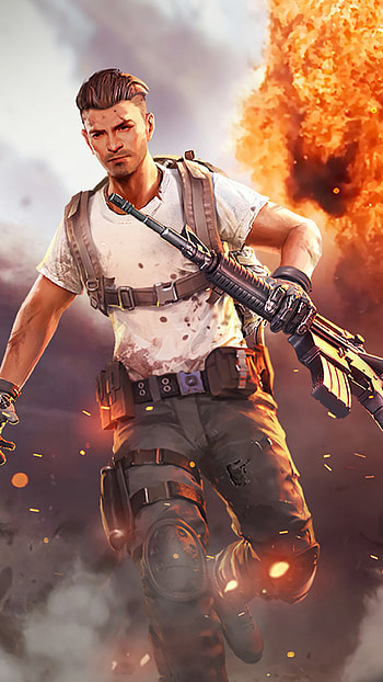 Fire , Fire Alok, Battleground Game HD phone wallpaper