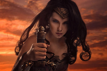 Wonder Woman Lasso Of Truth , wonder-woman, superheroes, cosplay HD wallpaper
