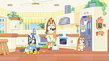 Bluey : Fun in the Kitchen, TV Show, Bluey HD wallpaper