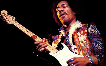 Jimi Hendrix, Vibrant , Music legend, Celeb artist HD wallpaper