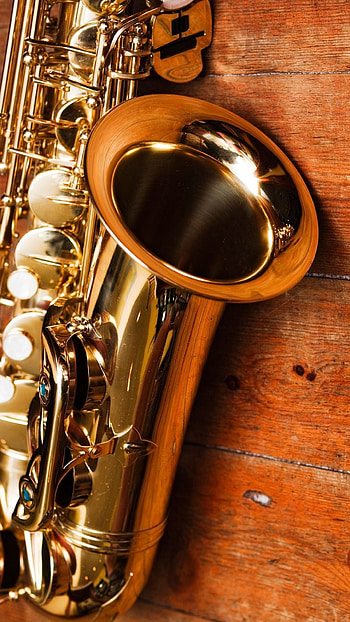 Saxo artistry, Visual interpretation, Jazz music nostalgia, Evocative ry HD phone wallpaper