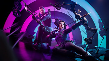 Hawkeye Kate Bishop Marvel Comics Fortnite Skin Fortnite HD wallpaper