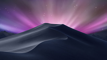 Desert Galaxy Glow Macos, apple, computer, original, stock, nature HD wallpaper