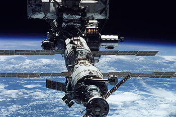 International Space Station, Sci-fi, Space , Earth view HD wallpaper