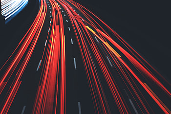 Long Exposure Road Abstract, abstract, long-exposure, road, night HD wallpaper