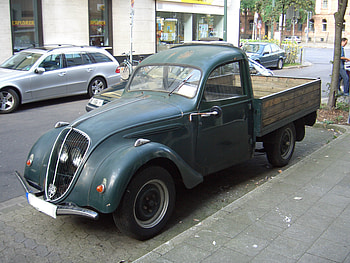 peugeot 202 pick up, peugeot, french, pick up, truck HD wallpaper
