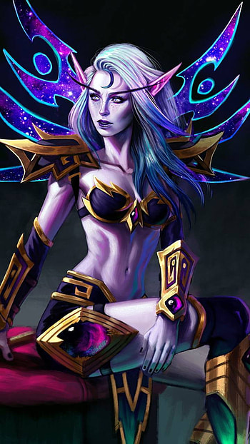fantasy, elf HD phone wallpaper