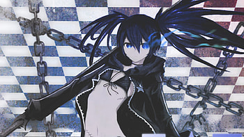 Black★Rock Shooter, shooter, black, anime, rock HD wallpaper