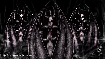 Living Death, wings, scary, evil, monster, dark, demon, fantasy, horror, creature, beast HD wallpaper