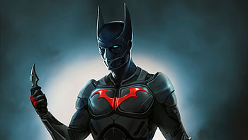 Batman Beyond Action Suit , batman-beyond, batman, superheroes, artist, artwork, digital-art, artstation HD wallpaper
