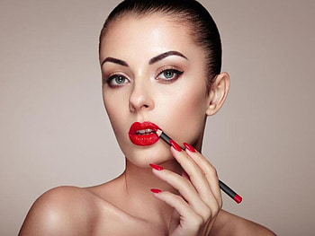 ღ, Model, Woman, Pencil, Lips, Face HD wallpaper