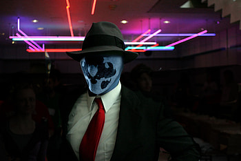 watchmen, blue, suite, abstract, entertainment HD wallpaper