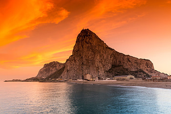 Gibraltar rock, Private jet, Travels, Charter HD wallpaper
