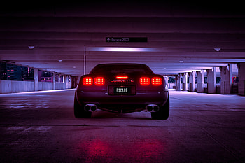 Corevette C4 Escape 2020 Retrowave, corvette, cars, retrowave, graphy HD wallpaper