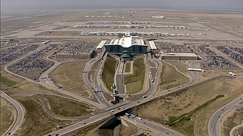 Denver International Airport, Workers test positive, Coronavirus HD wallpaper