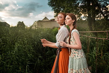 Village Girls, girls, model HD wallpaper