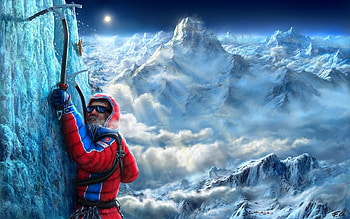Sports, People, Mountains, Men, , Climbers HD wallpaper