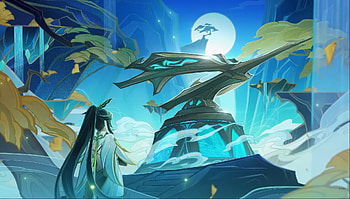 Genshin Impact Xiao - Mystical Xianyun Background, video game, Genshin Impact, Xianyun (Genshin Impact) HD wallpaper