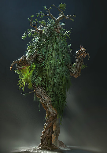 Treebeard artwork, ArtStation portfolio, Intricate details, Lord of the Rings HD phone wallpaper