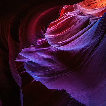 Antelope Canyon, nature, rocks, cave HD phone wallpaper
