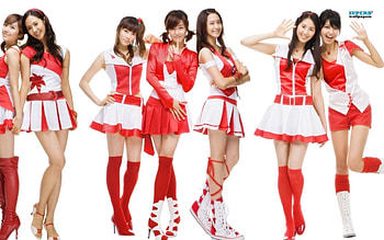 Girl Generation, sexy, hot, talent, red HD wallpaper
