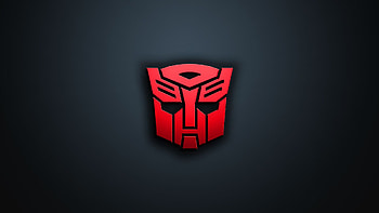 Transformers Logo Minimalist HD wallpaper
