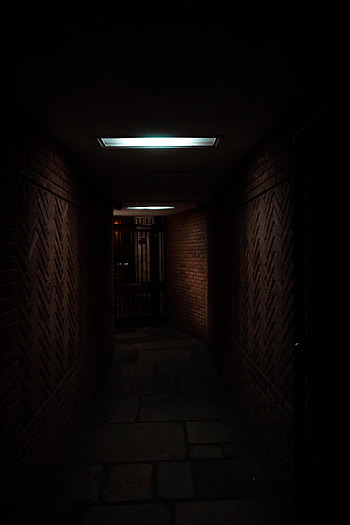 Dark, Darkness, Corridor HD phone wallpaper