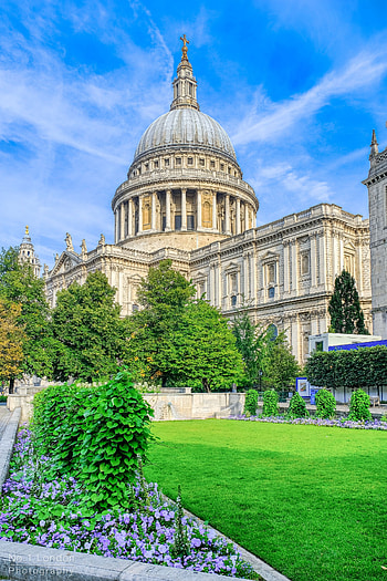 St. Paul's Cathedral, London, Postcard-worthy, Monumental architecture HD phone wallpaper