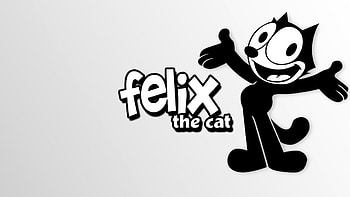 Felix the Cat show, Mobibase programs, Classic animation, Fun-loving feline HD wallpaper