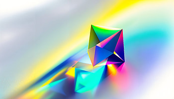 Vibrant Prism: Ultra for a Colorful Touch, prism, colorful, Abstract, light, geometry HD wallpaper