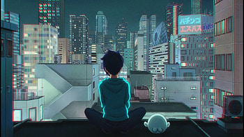 Midnight City lofi hip hop mix sad lofi mix focus music HD wallpaper