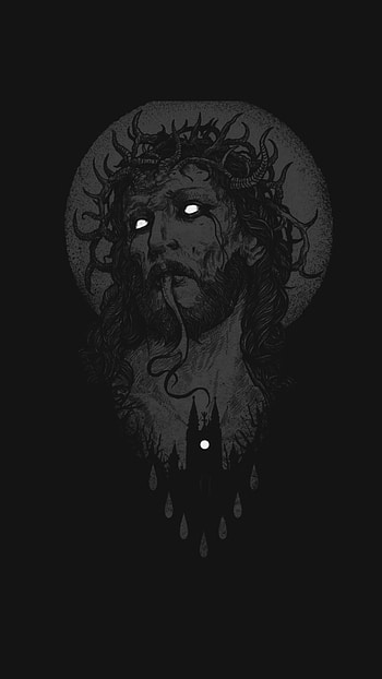 Jesus aesthetic, art, beard HD phone wallpaper