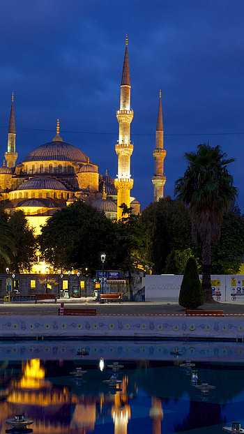 Blue Mosque , Sultan Ahmed Mosque, Mobile, Tablet HD phone wallpaper