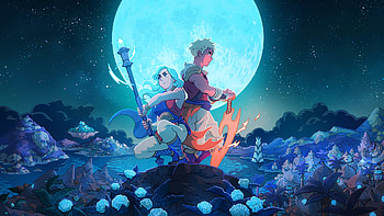 Moonlit Sea of Stars Anime, video game, Sea of Stars HD wallpaper