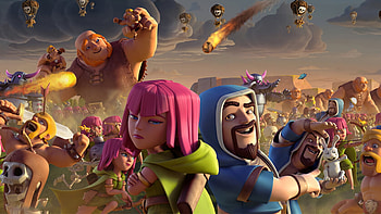 Clash of Clans, Gaming excitement, Strategy battles, Clan warfare HD wallpaper