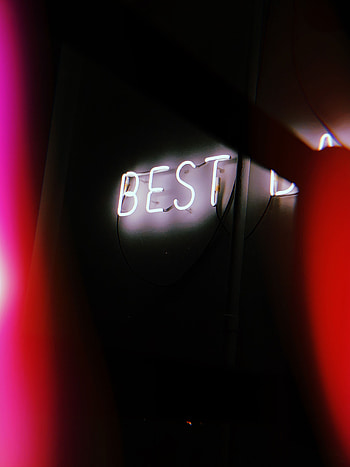 Words, Wall, Neon, Illumination, Backlight, Inscription, Best HD phone wallpaper