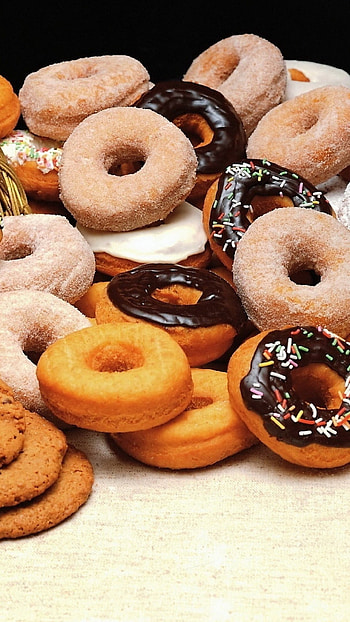 donuts , Chocolate cookies treats, Perfect for and Sony Xperia, Delicious cravings HD phone wallpaper