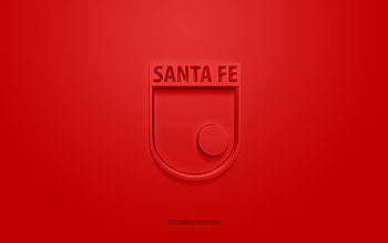 Independiente Santa Fe, soccer, bogota, club, logo, santafe, football, emblem, sport, colombia, crest HD wallpaper