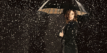 Lily James 2018, lily-james, celebrities, girls, umbrella HD wallpaper