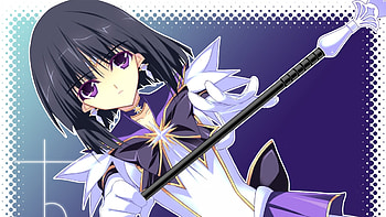 Preview bishoujo senshi sailor moon, tomoe hotaru, sailor saturn, girl, arms HD wallpaper
