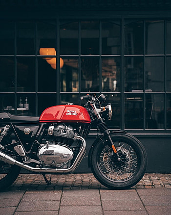 Royal Enfield, Thunderbird, thunderbird 350, bullet, red bullet HD phone wallpaper