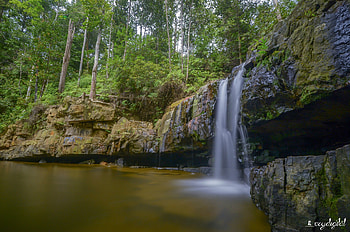 Indonesia, , Waterfall, Forest, Nature, Tree, Water, Waterfalls HD wallpaper