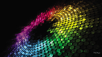 Neon Colors - Cave HD wallpaper