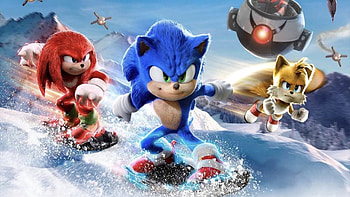 Knuckles the Echidna Miles 'Tails' Prower Doctor Eggman Tom Wachowski Maddie Wachowski Wade Whipple Sonic the Hedgehog 2 HD wallpaper