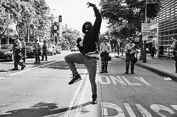 George Floyd protest, Krumping HD wallpaper